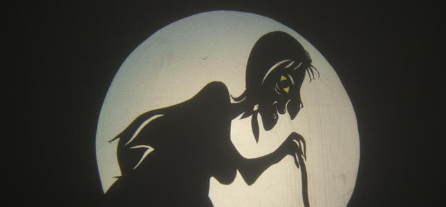 Image for Festival Fright Night at the Scottish Storytelling Centre. Credit Yugen Puppet Company.